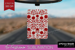 Scandi Flowers Air Freshener PNG - Scandinavian PNG Product Image 1