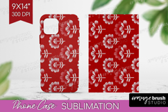 Scandi Flowers Phone Case PNG - Scandinavian Case PNG Product Image 1