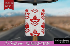 Scandi Flowers Air Freshener PNG - Scandinavian PNG Product Image 1