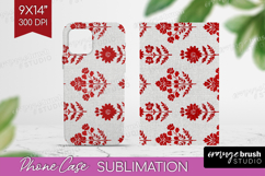 Scandi Flowers Phone Case PNG - Scandinavian Case PNG Product Image 1