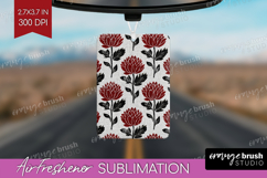 Scandi Flowers Air Freshener PNG - Scandinavian PNG Product Image 1