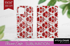 Scandi Flowers Phone Case PNG - Scandinavian Case PNG Product Image 1