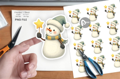 Scandinavian Christmas Sticker Product Image 1