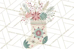 Minimalist Scandinavian Christmas PNG, Nordic Holiday Product Image 3