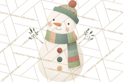 Minimalist Scandinavian Christmas PNG, Nordic Holiday Product Image 5
