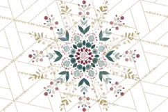 Minimalist Scandinavian Christmas PNG, Nordic Holiday Product Image 2