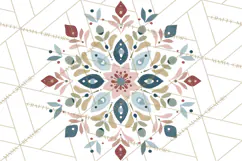 Minimalist Scandinavian Christmas PNG, Nordic Holiday Product Image 2