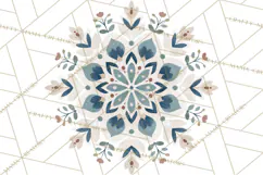 Minimalist Scandinavian Christmas PNG, Nordic Holiday Product Image 3