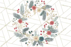 Minimalist Scandinavian Christmas PNG, Nordic Holiday Product Image 2