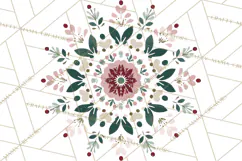 Minimalist Scandinavian Christmas PNG, Nordic Holiday Product Image 4