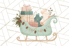 Minimalist Scandinavian Christmas PNG, Nordic Holiday Product Image 4
