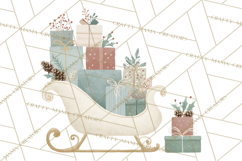 Minimalist Scandinavian Christmas PNG, Nordic Holiday Product Image 5