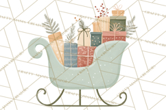 Minimalist Scandinavian Christmas PNG, Nordic Holiday Product Image 2