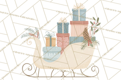 Minimalist Scandinavian Christmas PNG, Nordic Holiday Product Image 3