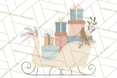 Minimalist Scandinavian Christmas PNG, Nordic Holiday Product Image 3