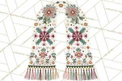 Minimalist Scandinavian Christmas PNG, Nordic Holiday Product Image 5