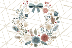 Minimalist Scandinavian Christmas PNG, Nordic Holiday Product Image 3