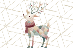 Minimalist Scandinavian Christmas PNG, Nordic Holiday Product Image 2