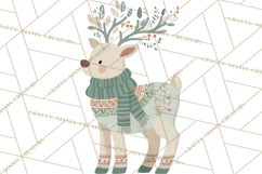 Minimalist Scandinavian Christmas PNG, Nordic Holiday Product Image 3