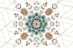 Minimalist Scandinavian Christmas PNG, Nordic Holiday Product Image 2