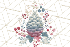 Minimalist Scandinavian Christmas PNG, Nordic Holiday Product Image 3