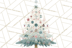 Minimalist Scandinavian Christmas PNG, Nordic Holiday Product Image 5