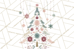 Minimalist Scandinavian Christmas PNG, Nordic Holiday Product Image 2