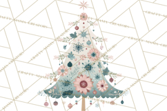 Minimalist Scandinavian Christmas PNG, Nordic Holiday Product Image 3