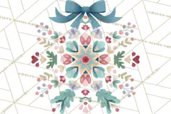 Minimalist Scandinavian Christmas PNG, Nordic Holiday Product Image 3