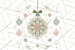 Minimalist Scandinavian Christmas PNG, Nordic Holiday Product Image 4