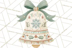 Minimalist Scandinavian Christmas PNG, Nordic Holiday Product Image 3