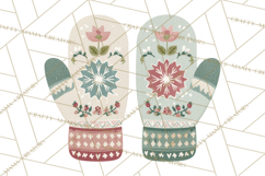 Minimalist Scandinavian Christmas PNG, Nordic Holiday Product Image 4