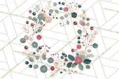 Minimalist Scandinavian Christmas PNG, Nordic Holiday Product Image 5