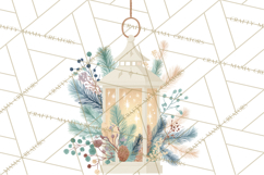 Minimalist Scandinavian Christmas PNG, Nordic Holiday Product Image 4