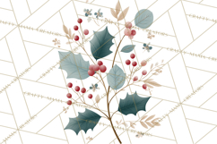 Minimalist Scandinavian Christmas PNG, Nordic Holiday Product Image 2