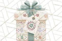 Minimalist Scandinavian Christmas PNG, Nordic Holiday Product Image 5