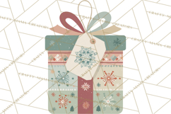 Minimalist Scandinavian Christmas PNG, Nordic Holiday Product Image 2