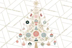 Minimalist Scandinavian Christmas PNG, Nordic Holiday Product Image 3