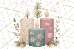 Minimalist Scandinavian Christmas PNG, Nordic Holiday Product Image 4