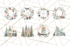Minimalist Scandinavian Christmas PNG, Nordic Holiday Product Image 2