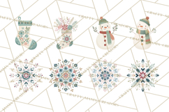Minimalist Scandinavian Christmas PNG, Nordic Holiday Product Image 3