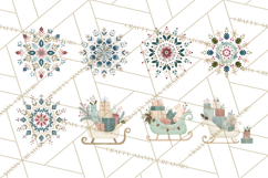 Minimalist Scandinavian Christmas PNG, Nordic Holiday Product Image 4