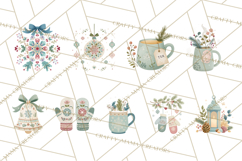 Minimalist Scandinavian Christmas PNG, Nordic Holiday Product Image 7