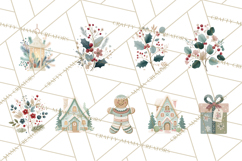 Minimalist Scandinavian Christmas PNG, Nordic Holiday Product Image 8