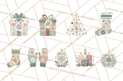 Minimalist Scandinavian Christmas PNG, Nordic Holiday Product Image 9