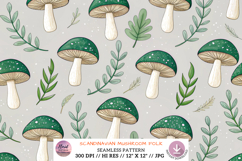 scandinavian mushroom folk, nordic minimalist pattern, dala inspired art, cozy simple background, modern home decor, hygge style design, line art mushroom, rustic neutral palette, interior design artwork, folk art mushroom, scandinavian folk pattern, mush