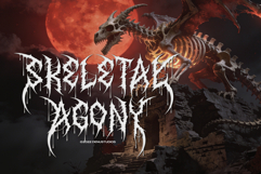 Scardoom | Black Metal Font Product Image 5