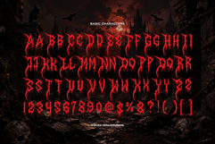 Scardoom | Black Metal Font Product Image 11