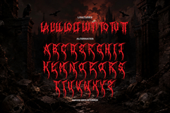 Scardoom | Black Metal Font Product Image 12