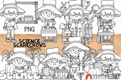 Science Scarecrows Clip Art - School - Autumn - Fall Farm Product Image 2